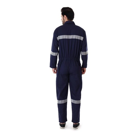Cotton Coverall With Reflective Tape And Spark Safe Workwear Design Manufacturers, Suppliers in Tripura