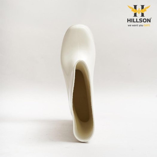 White Industrial Gumboots With Fabric Lining And Durable Pvc Outsole Manufacturers, Suppliers in Tripura